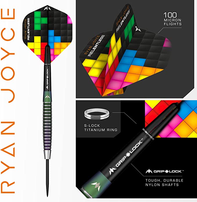 Mission Ryan Joyce Relentless Steel Tip PVD Coral Dart Set image 5