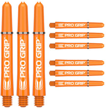 Target Pro Grip 3 Sets Orange Dart Shaft Stem image 0