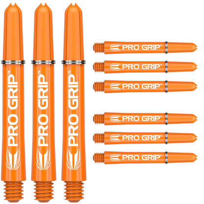 Target Pro Grip 3 Sets Orange Dart Shaft Stem image 0