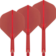 Target K-Flex Red No2 Dart Flights image 0