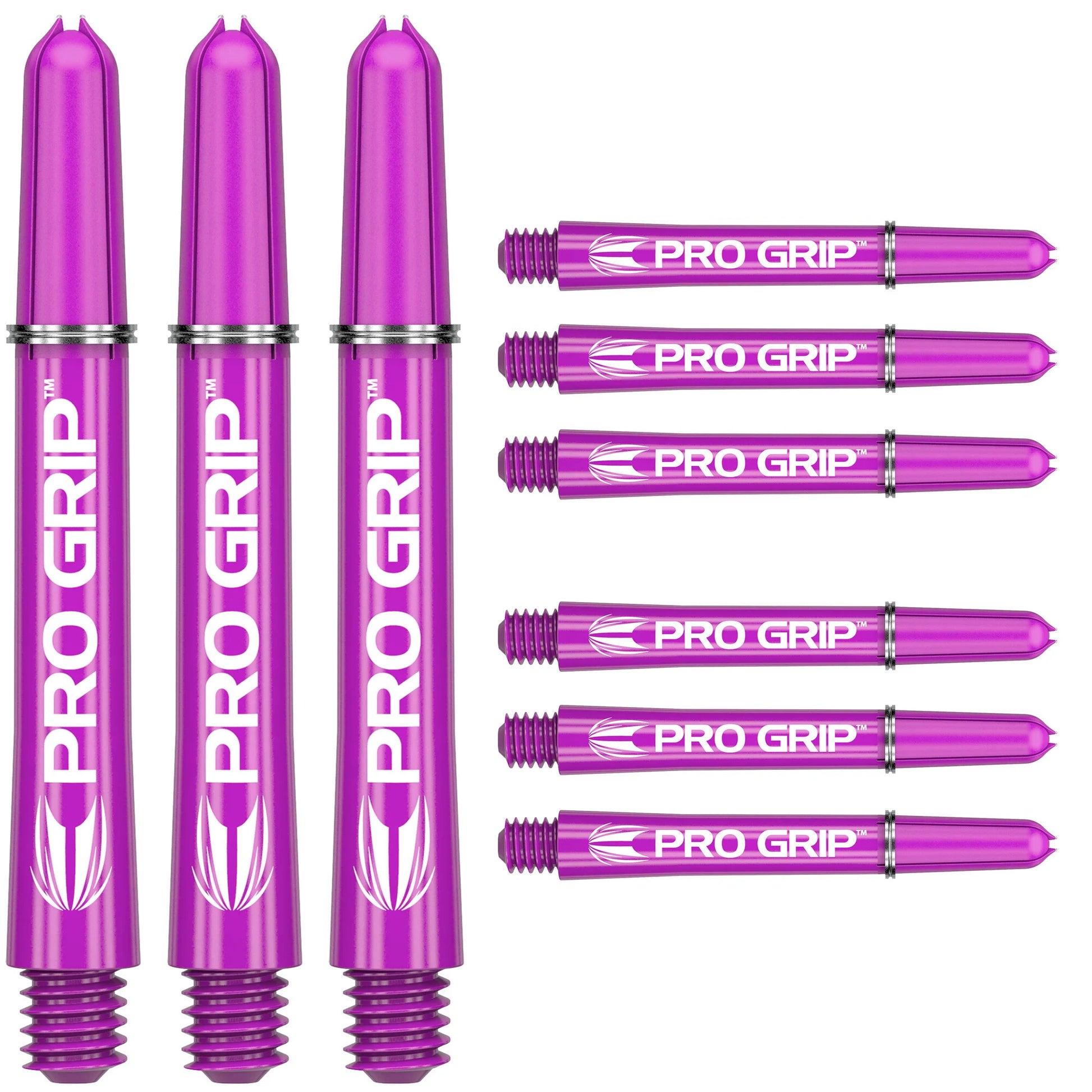 Target Pro Grip 3 Sets Purple Dart Shaft Stem image 0