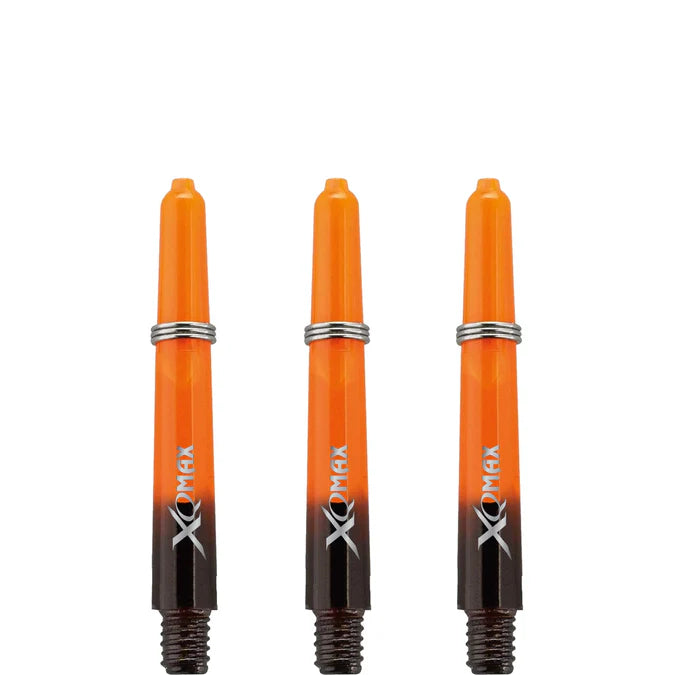 XQMax Gradient Polycarbonate Black & Orange Dart Shaft Stem image 3