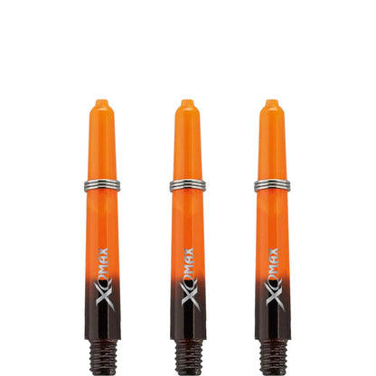 XQMax Gradient Polycarbonate Black & Orange Dart Shaft Stem image 3