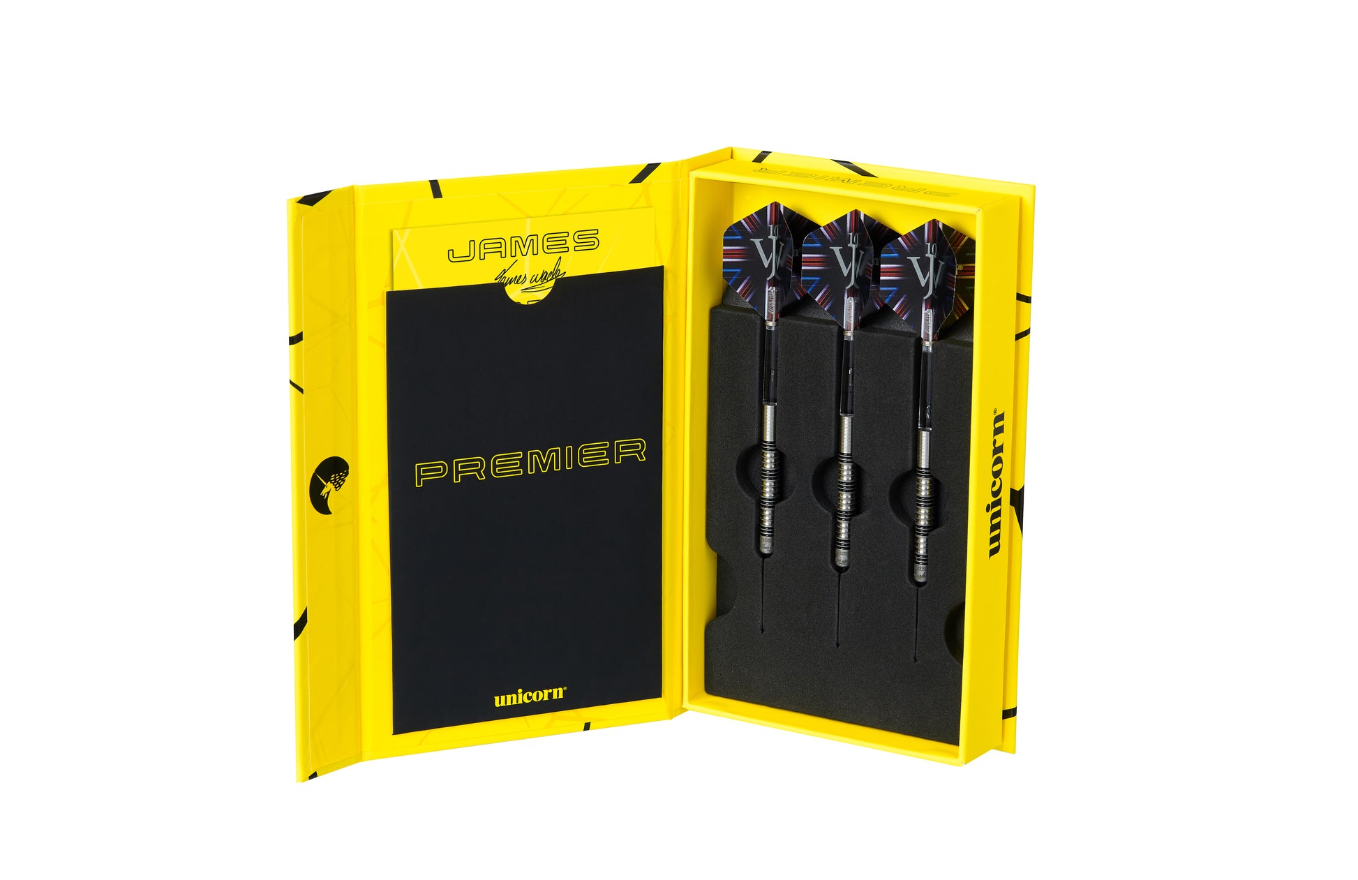 Unicorn James Wade Premier Steel Tip Dart Set 2022 Edition (90% Tungsten) image 0