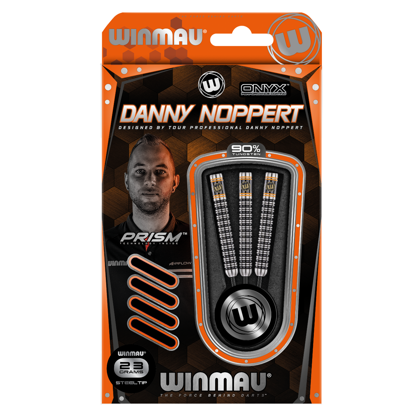 Winmau Danny Noppert Signature Edition Steel Tip Dart Set image 2