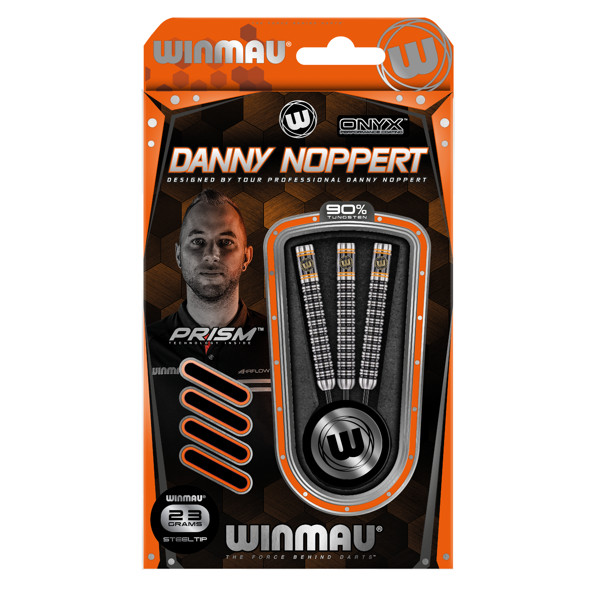 Winmau Danny Noppert Signature Edition Steel Tip Dart Set image 2