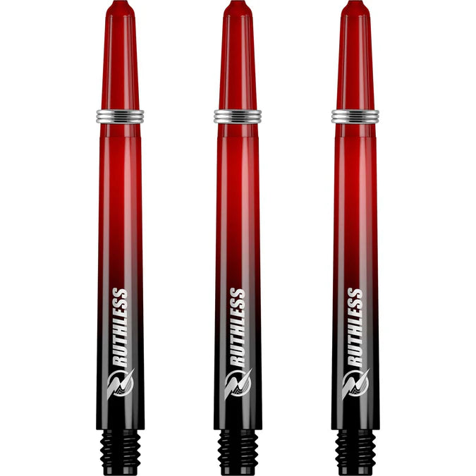 Ruthless Deflectagrip Plus Polycarbonate Red Dart Shaft Stem image 1