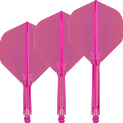 Target K-Flex Neon Pink No2 Dart Flights image 0