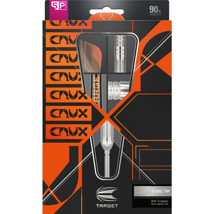 Target Crux 03 90% Tungsten Swiss Point Steel Tip Dart Set image 3
