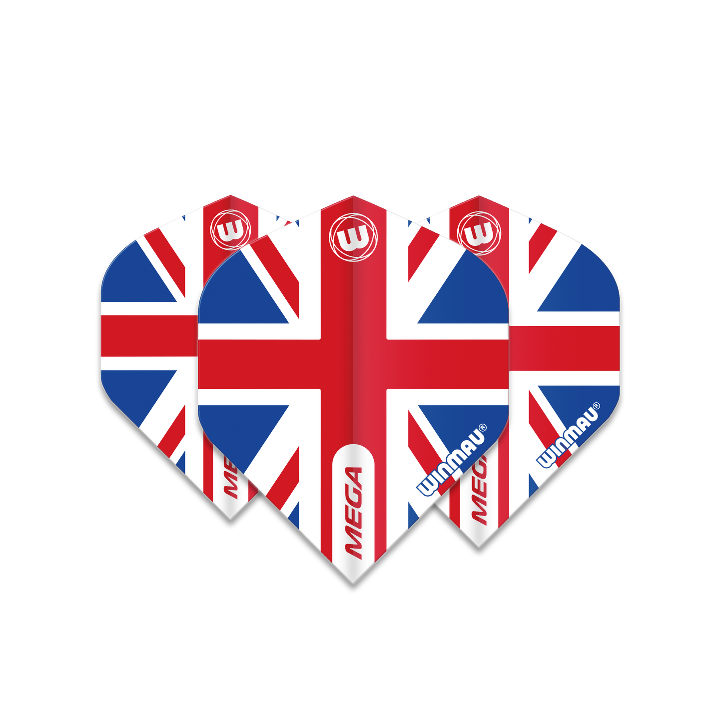 Winmau Mega Standard Union Jack Dart Flight