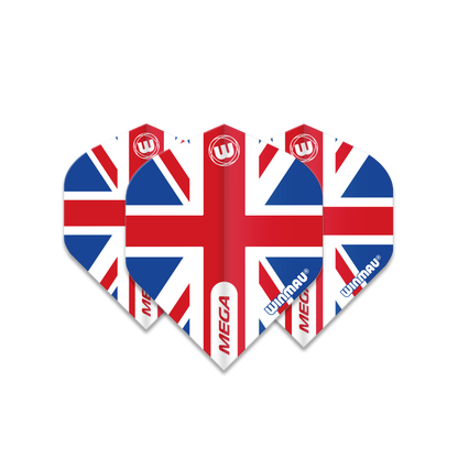 Winmau Mega Standard Union Jack Dart Flight
