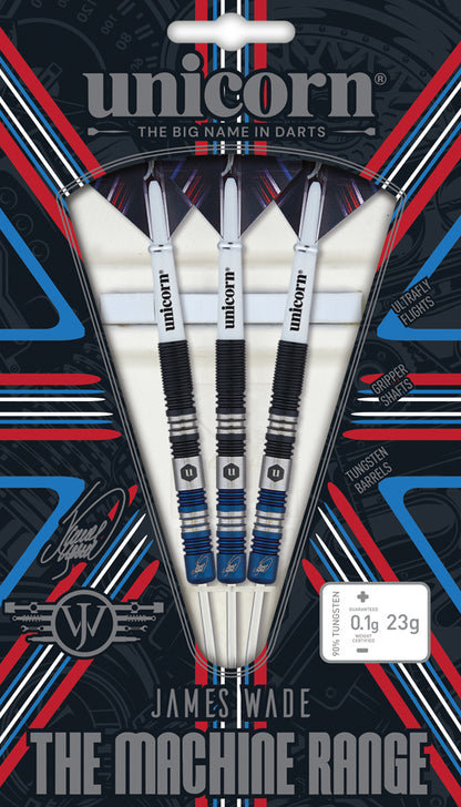 Unicorn James Wade The Machine Two-Tone 90% Tungsten Dart Set image 0