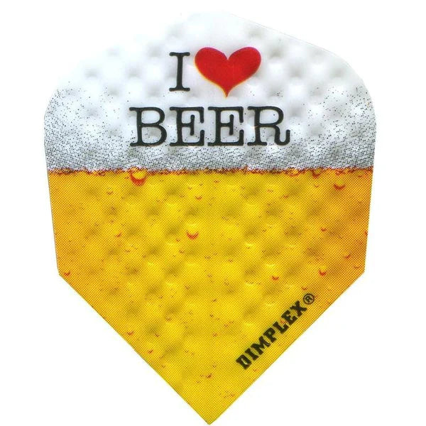 Harrows Dimplex I Love Beer No2 Dart Flights