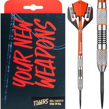 Ruthless Tigers Darts - 90% Steel Tip Tungsten - Twin Knurl - 24g image 0