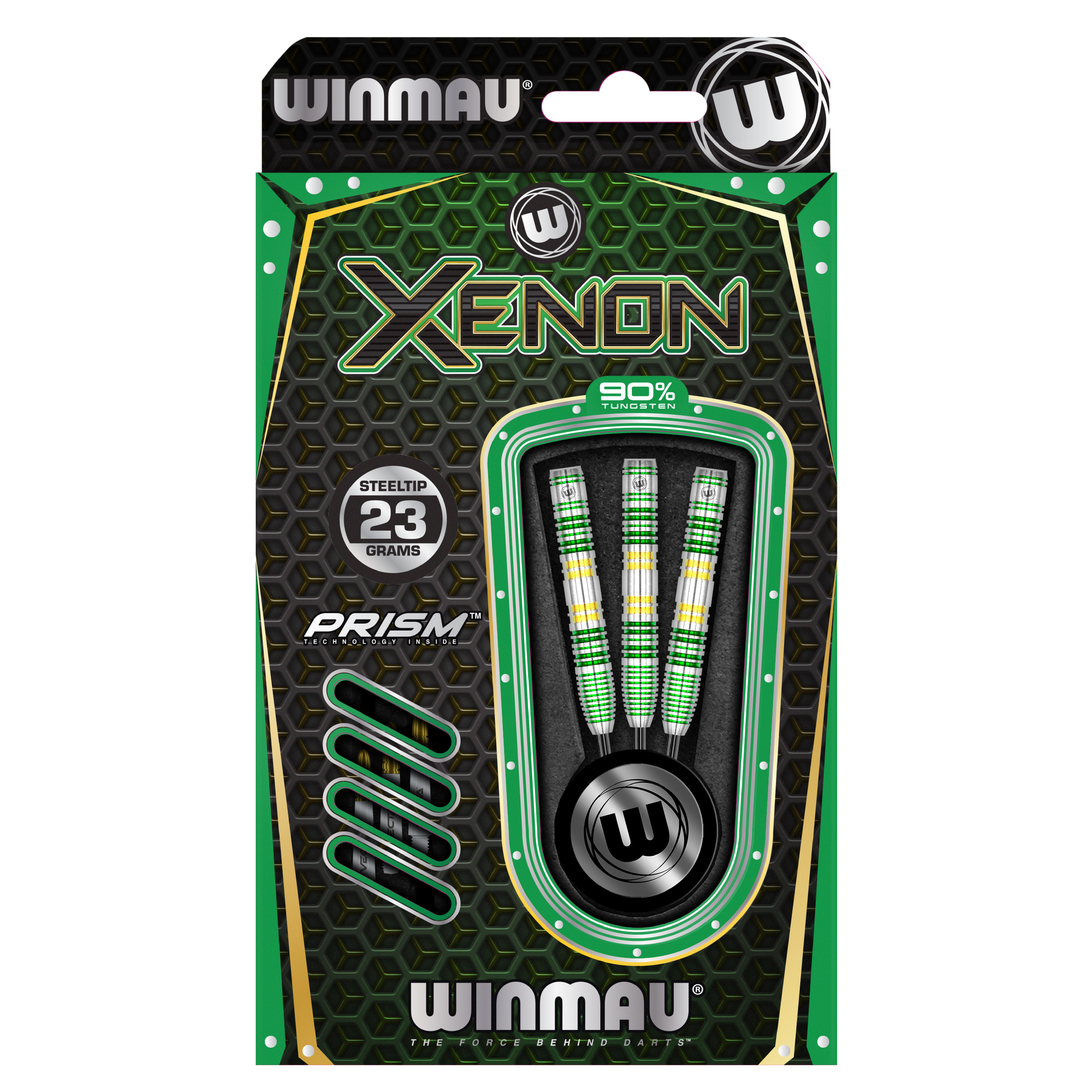 Winmau Xenon 90% Tungsten Steel Tip Dart Set image 5