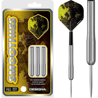 Designa Smoothies V2 M2 90% Tungsten Steel Tip Dart Set image 0