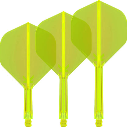 Target K-Flex Neon Yellow No2 Dart Flights image 0