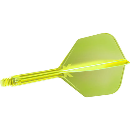 Target K-Flex Neon Yellow No6 Dart Flights image 1