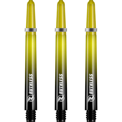 Ruthless Deflectagrip Plus Polycarbonate Yellow Dart Shaft Stem image 1