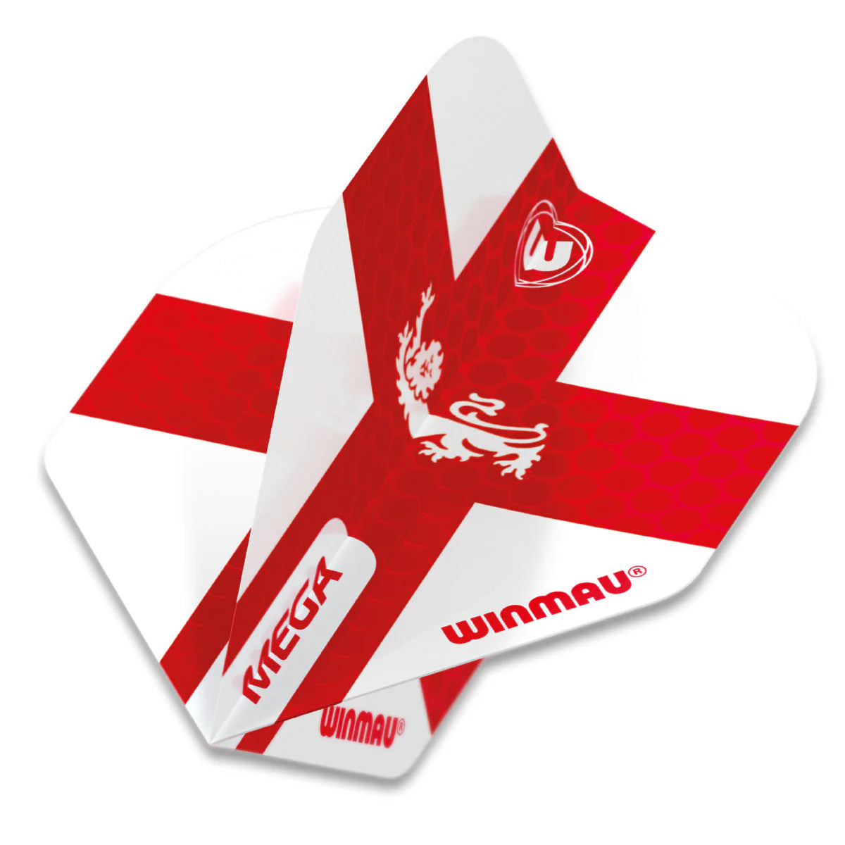 Winmau Mega Standard England 100 micron No2 Dart Flights