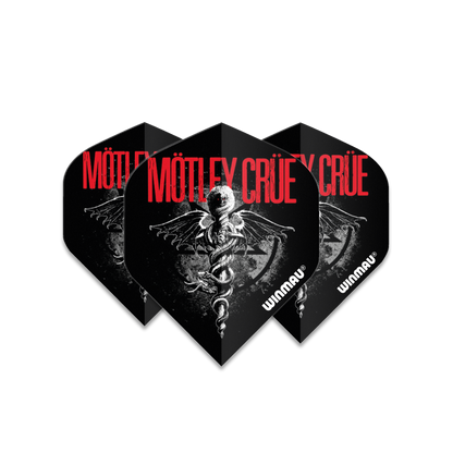 Winmau Rock Legends Motley Crue Dr Feelgood Dart Flights