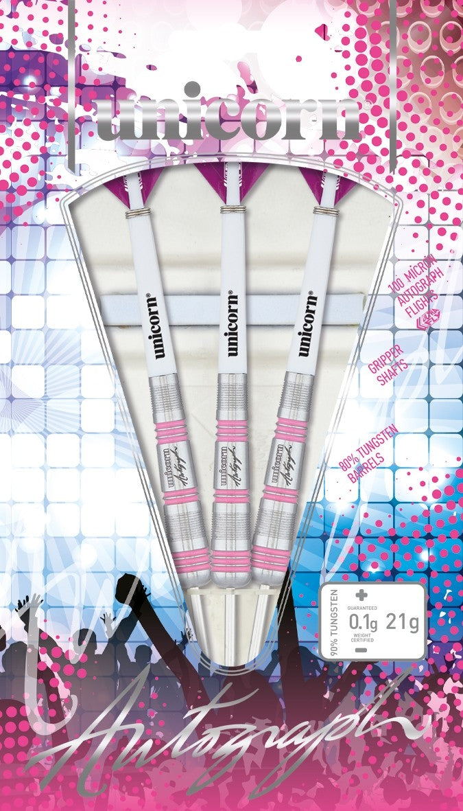Unicorn Autograph Style 3 80% Tungsten Dart Set image 0
