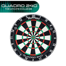 Harrows Quadro 240 Dartboard image 0