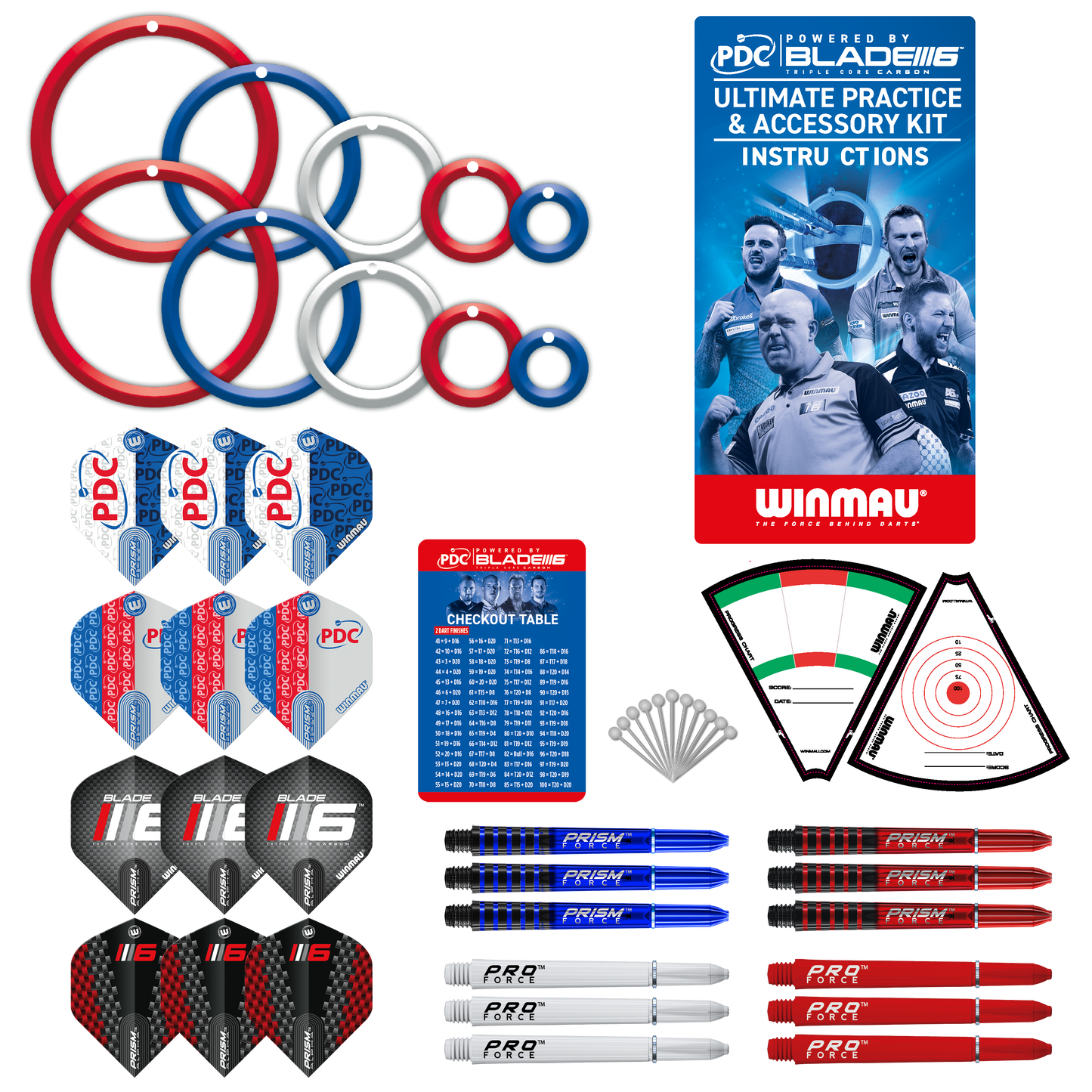 Winmau PDC Ultimate Practice & Accessory Kit image 3