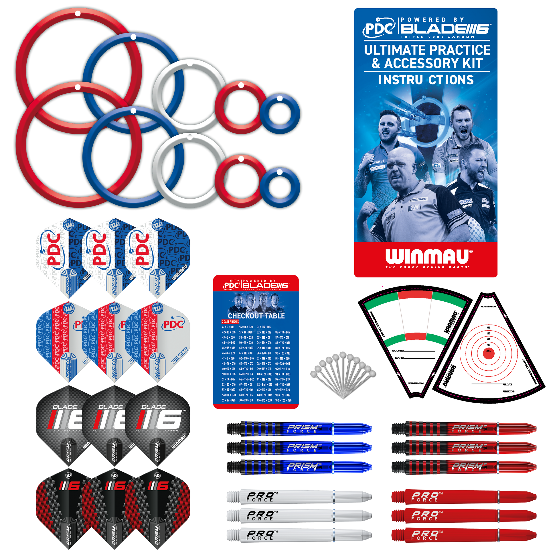 Winmau PDC Ultimate Practice & Accessory Kit image 3