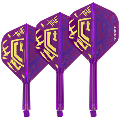 Target K-Flex Luke Littler 2025 World Champion No2 Dart Flights image 0