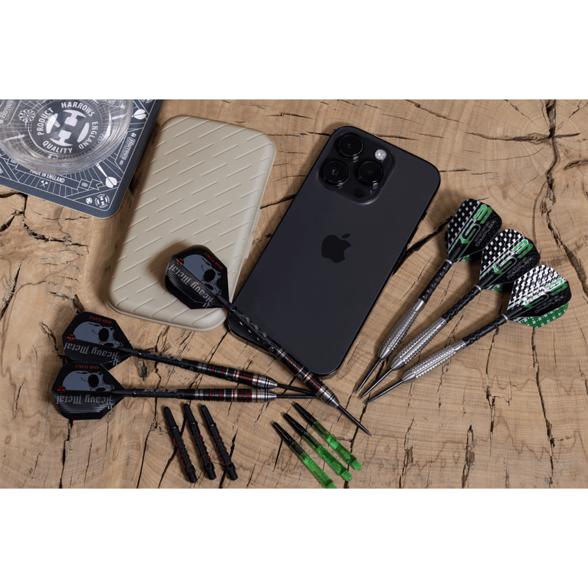 Harrows Stone Grey Slimcase Dart Case image 5