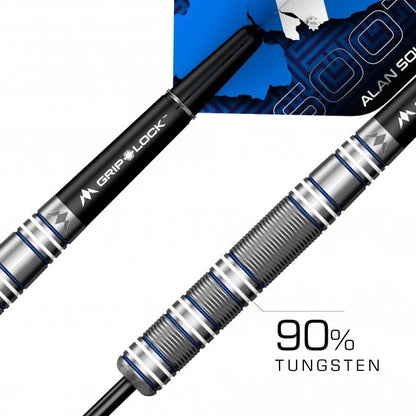 Mission Alan Soutar Steel Tip - Soots - Blue & White Dart Set image 1