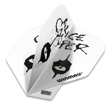 Winmau Rock Legends Alice Cooper White Dart Flights