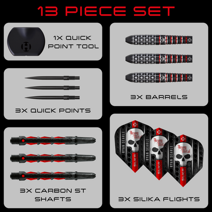 Harrows Ryan Searle Series 3 90% Tungsten Quick Point Dart Set