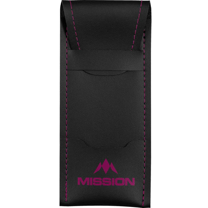 Mission Sport 8 Black Bar Wallet with Trim Dart Case image 2