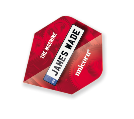 Unicorn James Wade The Machine Authentic .75 Plus Dart Flights