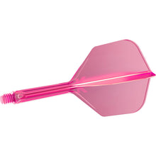 Target K-Flex Neon Pink No6 Dart Flights image 1