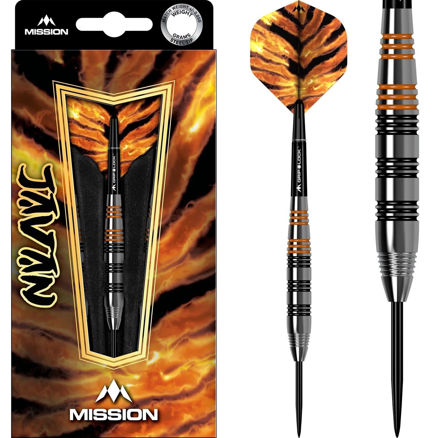 Mission Javan Silver Brass Dart Set image 0
