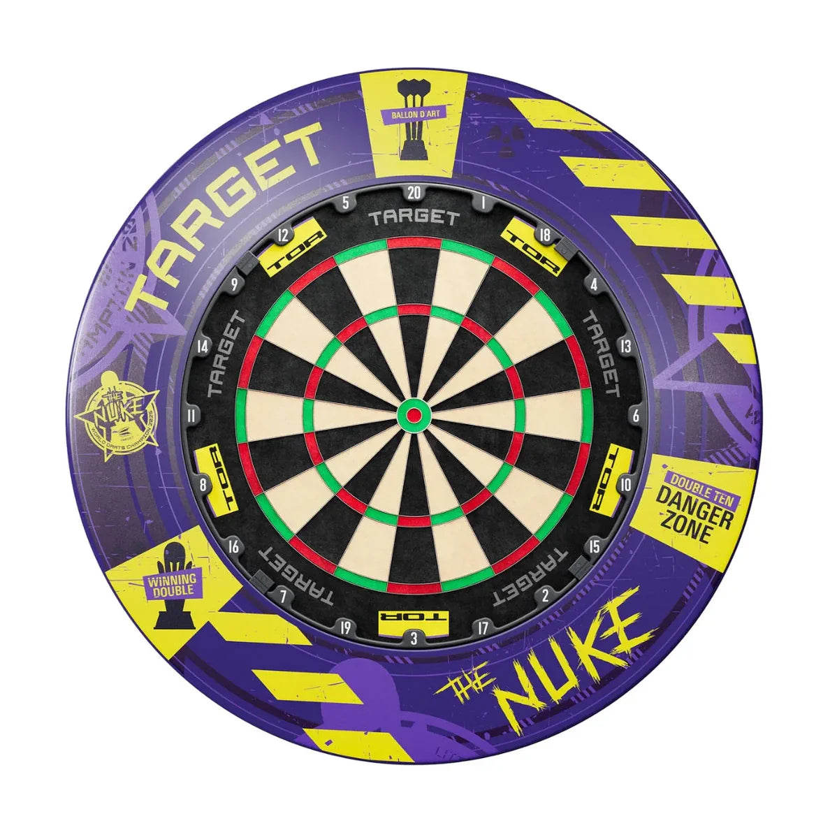 Target Luke 'The Nuke Littler World Champion Surround & TOR Dartboard Bundle image 0