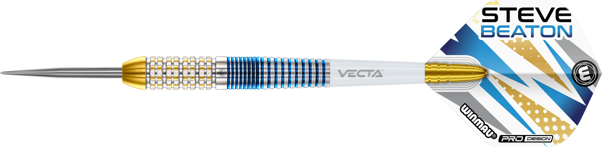 Winmau Steve Beaton Legacy Edition 90% Tungsten Steel Tip Dart Set image 4