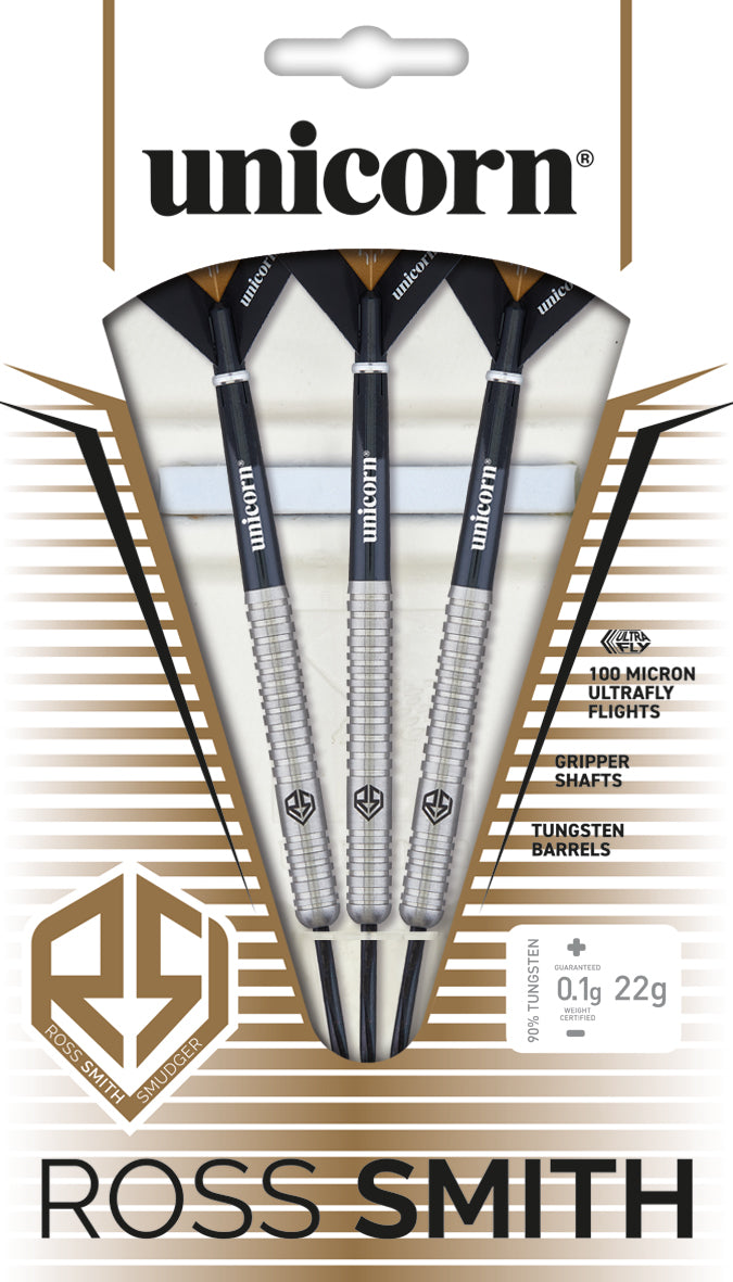 Unicorn Ross Smith Natural 90% Tungsten Dart Set image 0