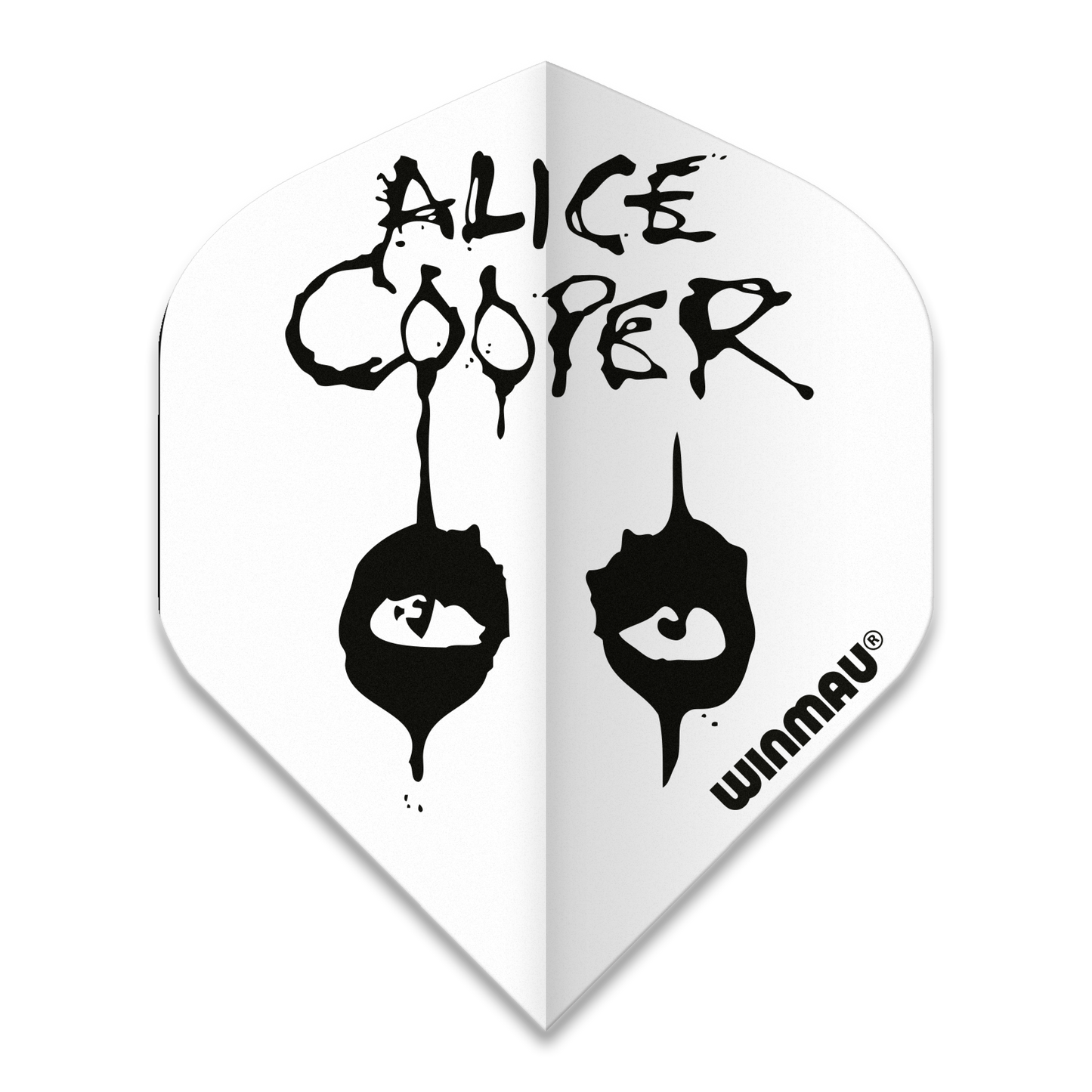 Winmau Rock Legends Alice Cooper White Dart Flights