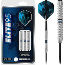 Designa Elite 95 V2 M3 95% Tungsten Steel Tip Dart Set image 0