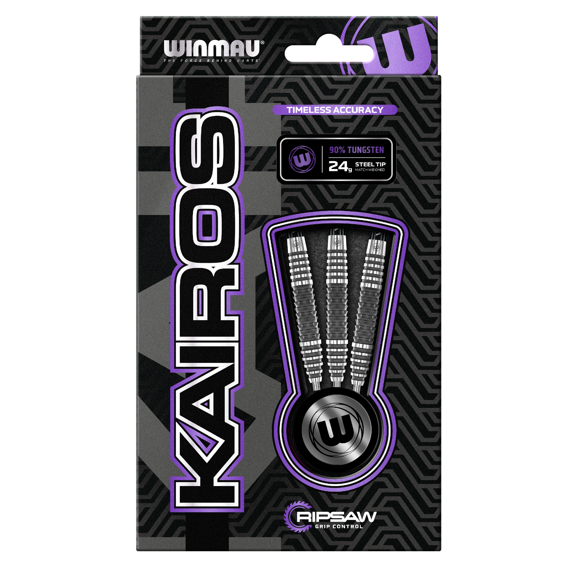 Winmau Kairos 90% Tungsten Steel Tip Dart Set image 5