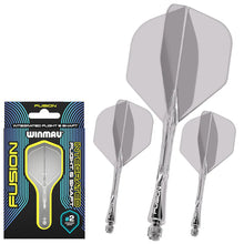 Winmau Fusion Clear No2 Integrated Flight & Shaft