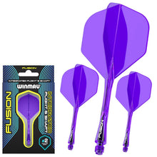 Winmau Fusion Purple No2 Integrated Flight & Shaft