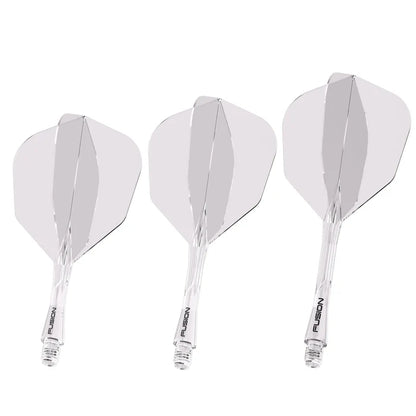 Winmau Fusion Clear No6 Integrated Flight & Shaft