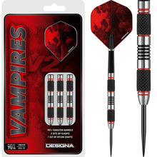 Designa Vampires V2 Darts - M1 - Steel Tip Dart Set image 0