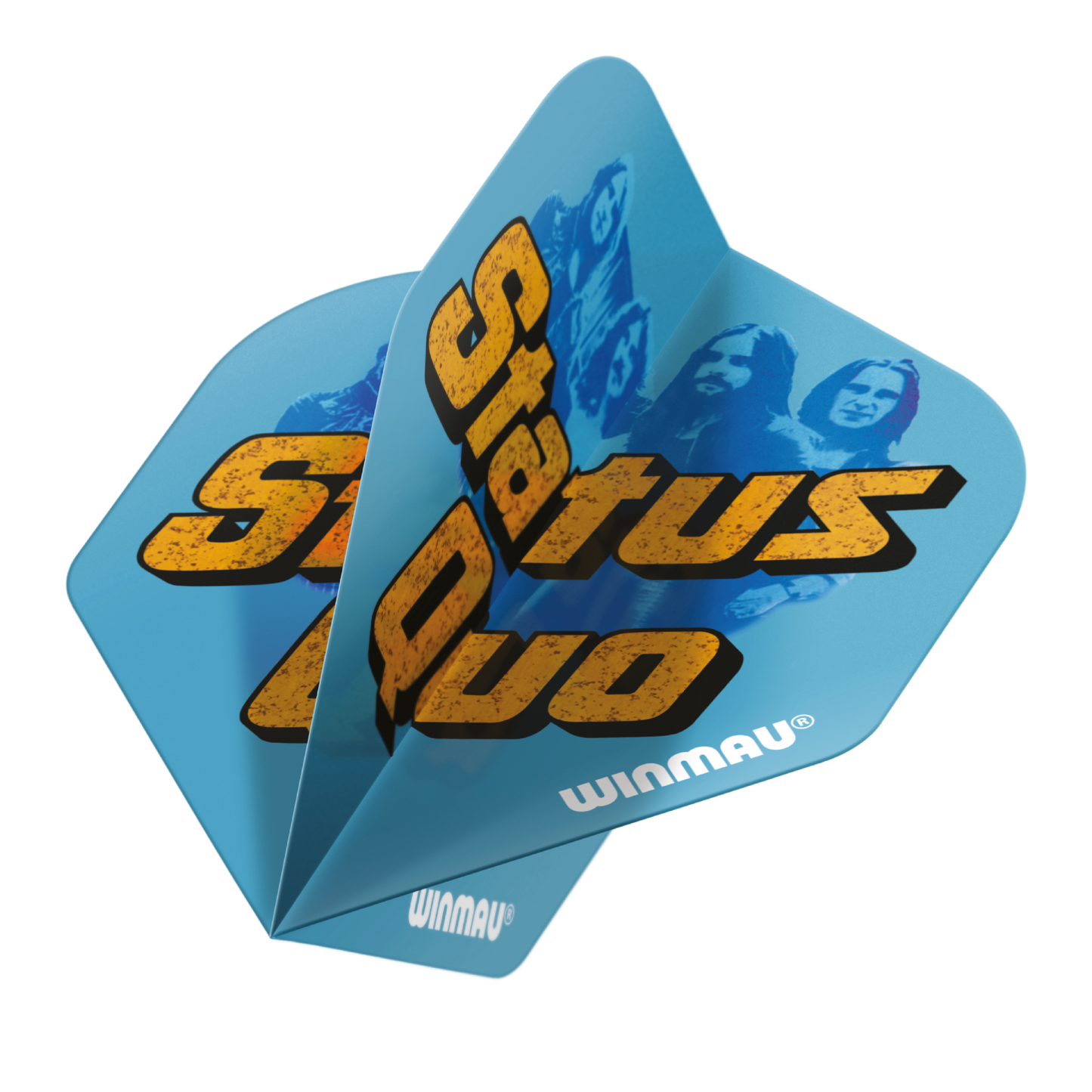 Winmau Rock Legends Status Quo Blue Dart Flights