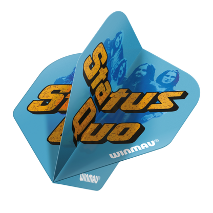 Winmau Rock Legends Status Quo Blue Dart Flights